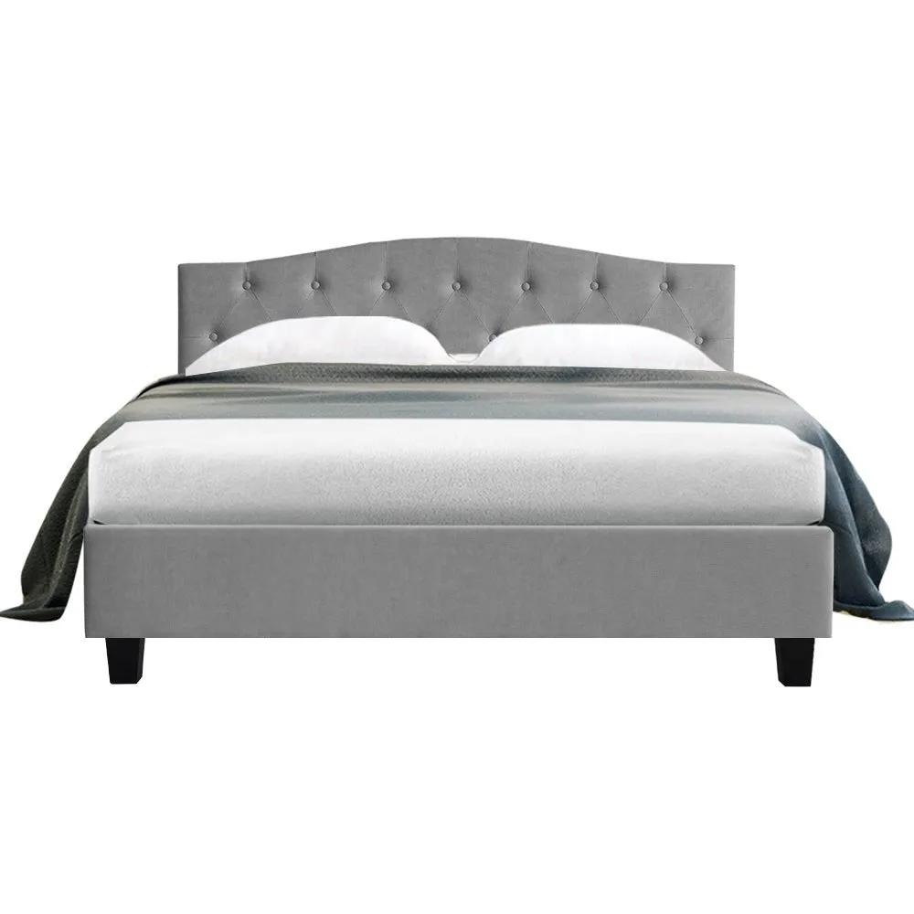 Jervis Queen Bed Frame Grey