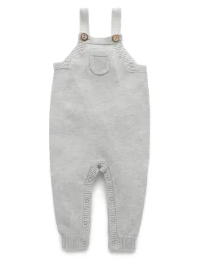 Knit Overall - Grey Melange