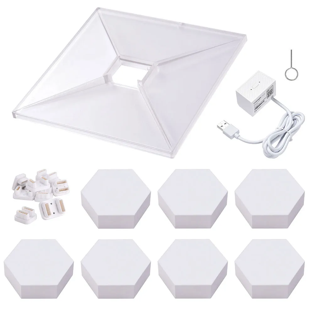 LifeSmart Cololight PLUS Smart Lights 7-Panel with Controller and Base