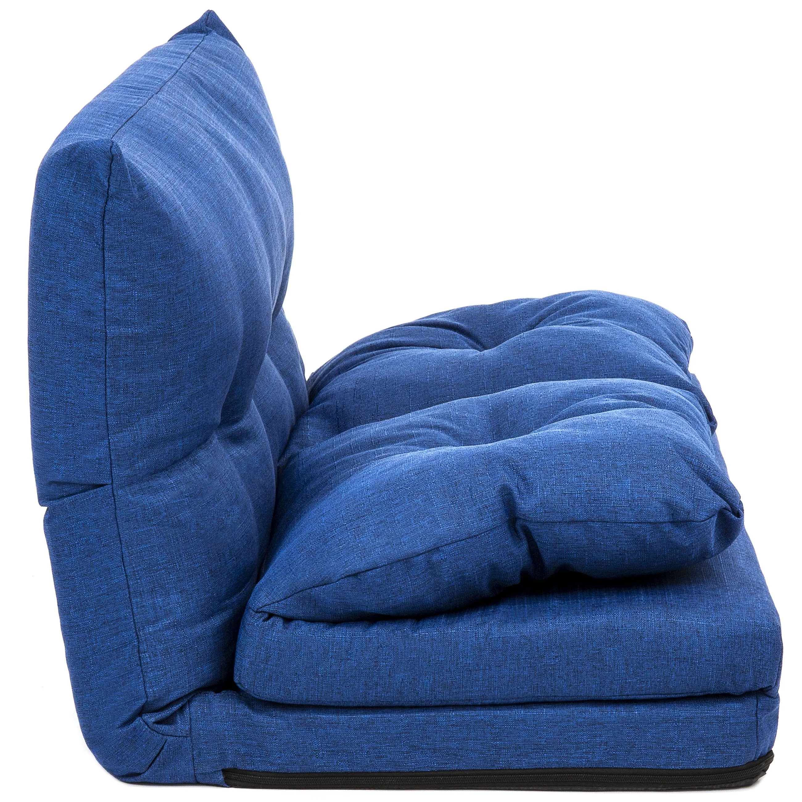 Linen Folding Lounge Futon Gaming Couch Chair