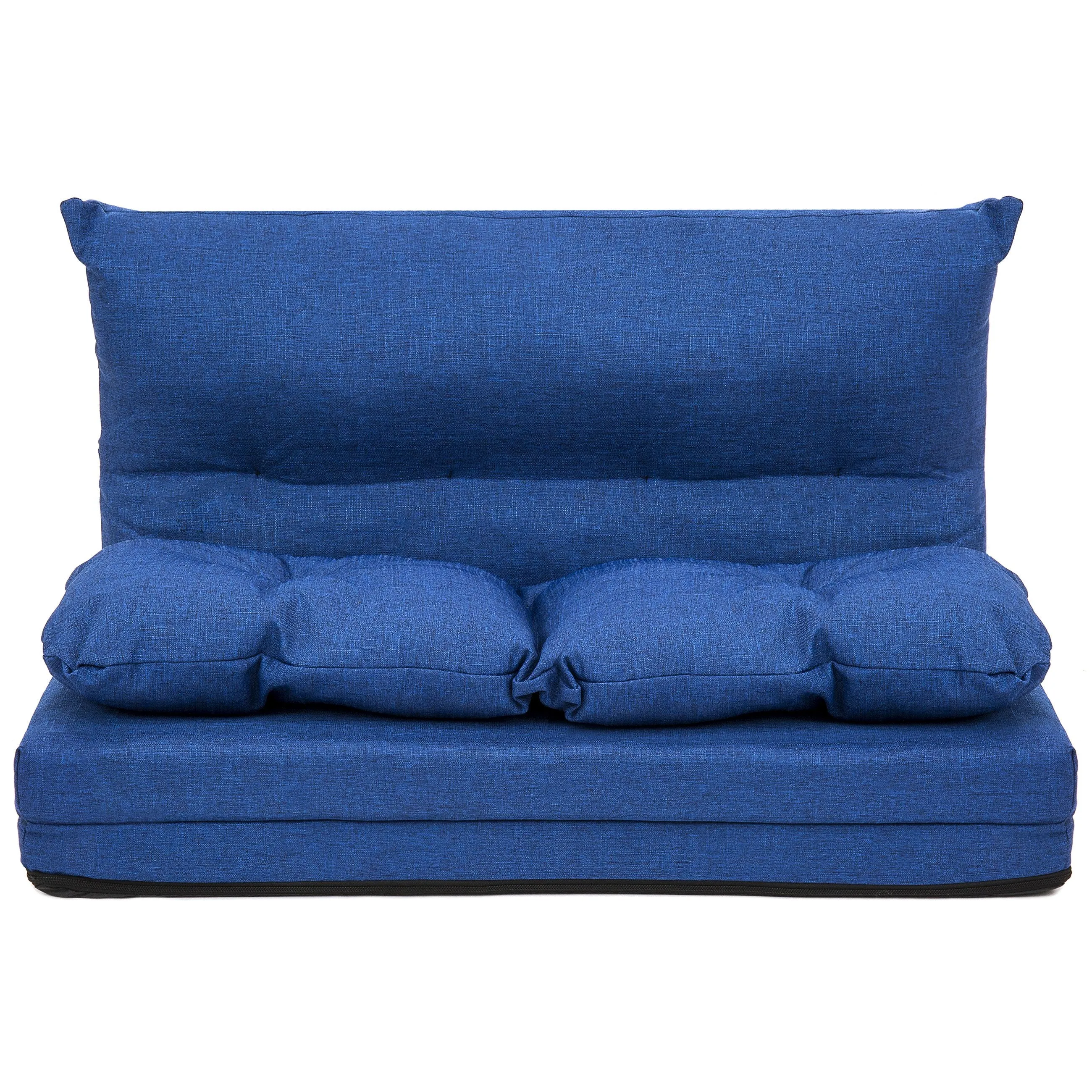 Linen Folding Lounge Futon Gaming Couch Chair