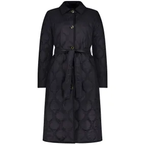 Lissy Women's Quilt Coat - Black