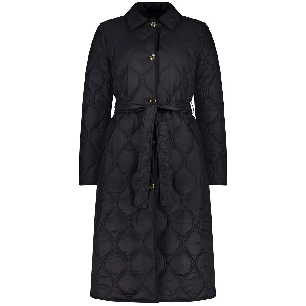 Lissy Women's Quilt Coat - Black