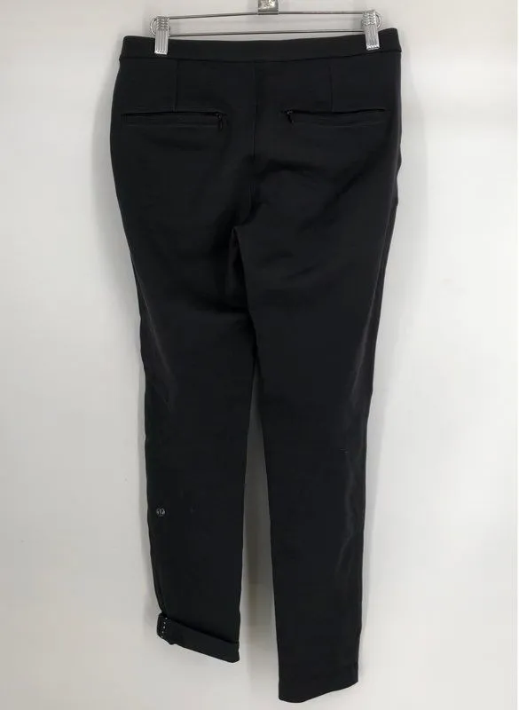 Lululemon Women's Black Straight Leg Golf Chino Pants - Size 4