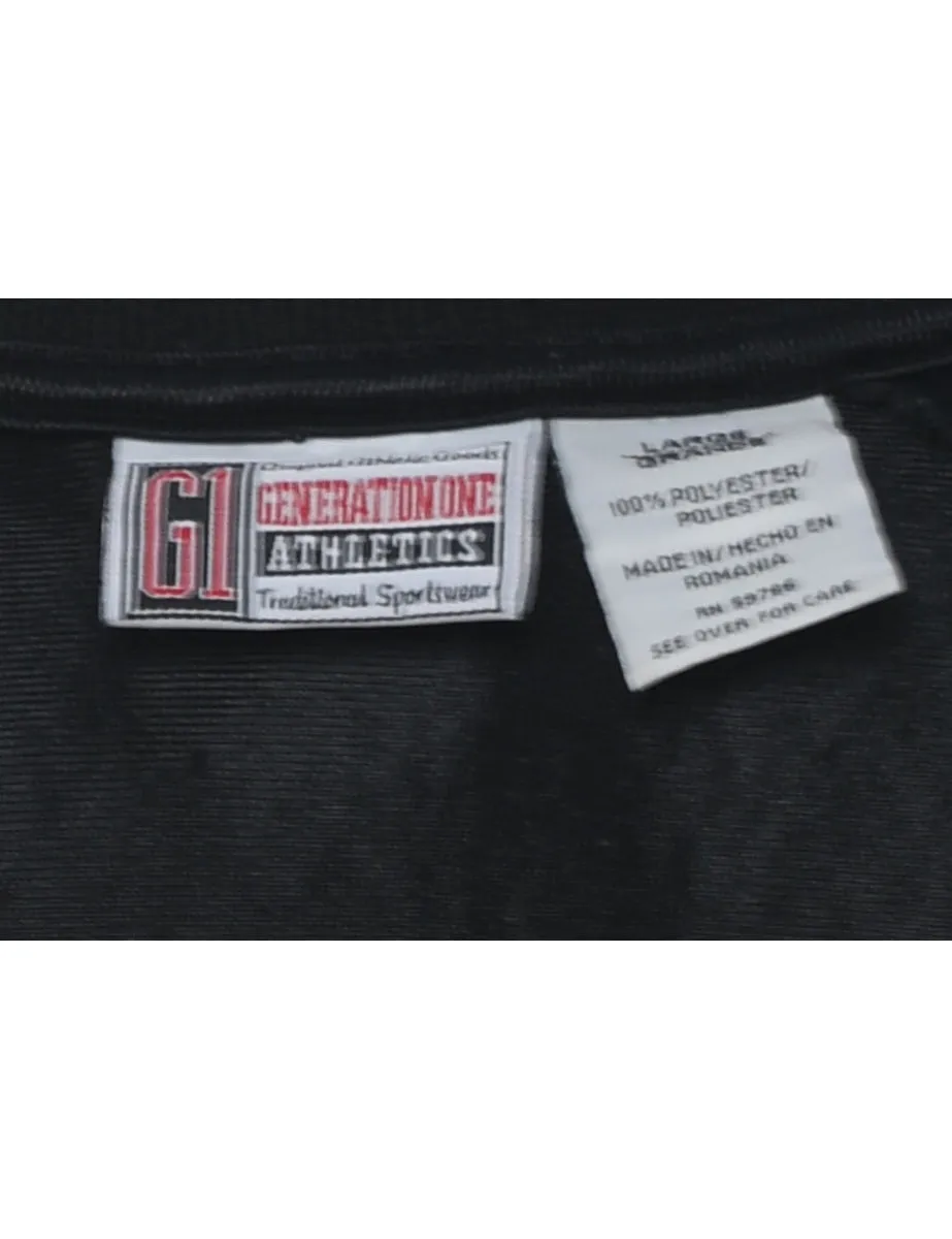 Mesh Printed T-shirt - L