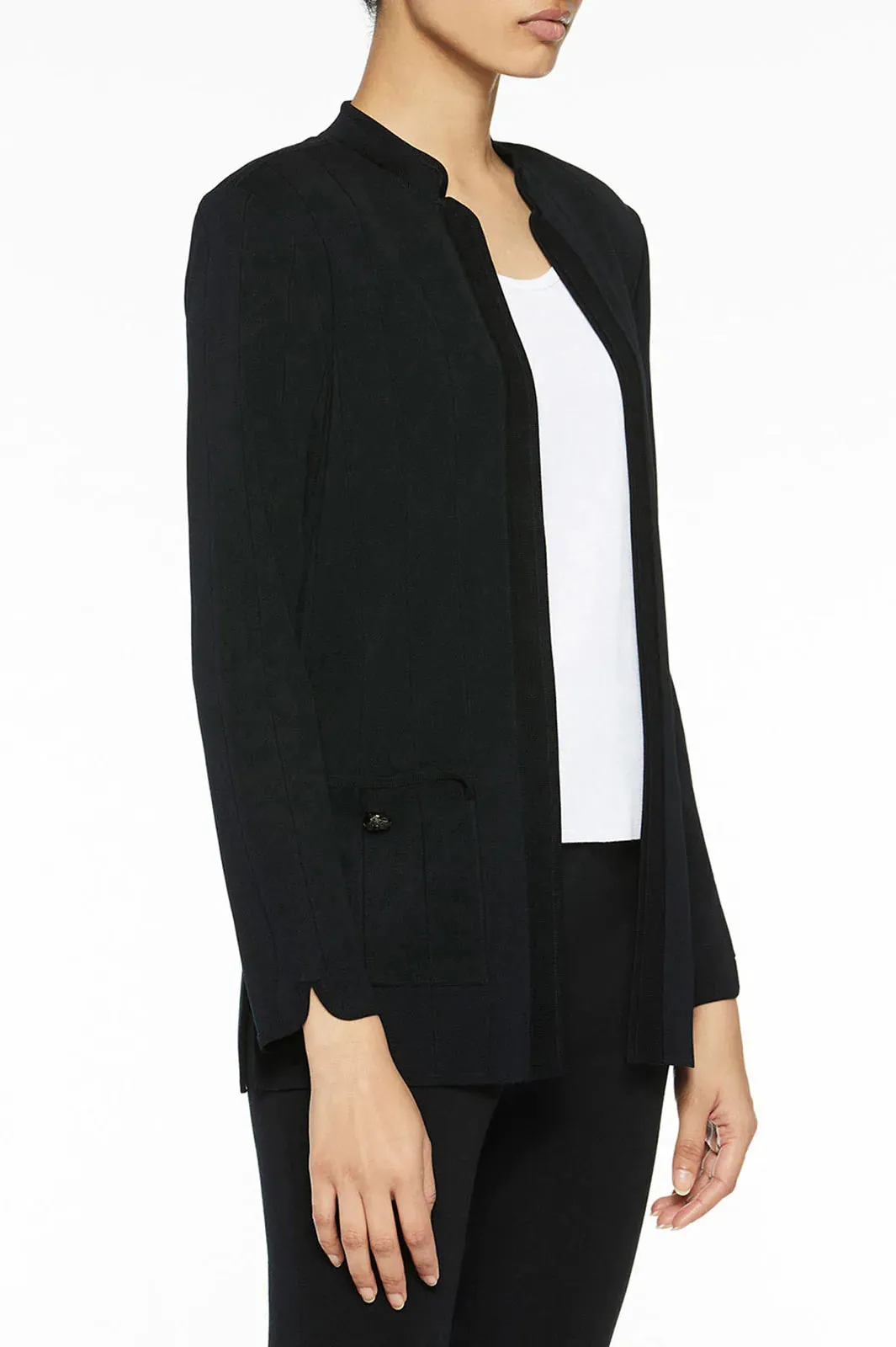 MGW-MJ01 BACK KNIT JACKET