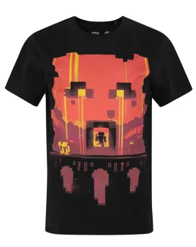 Minecraft Glimpse Boy's Short Sleeve T-Shirt
