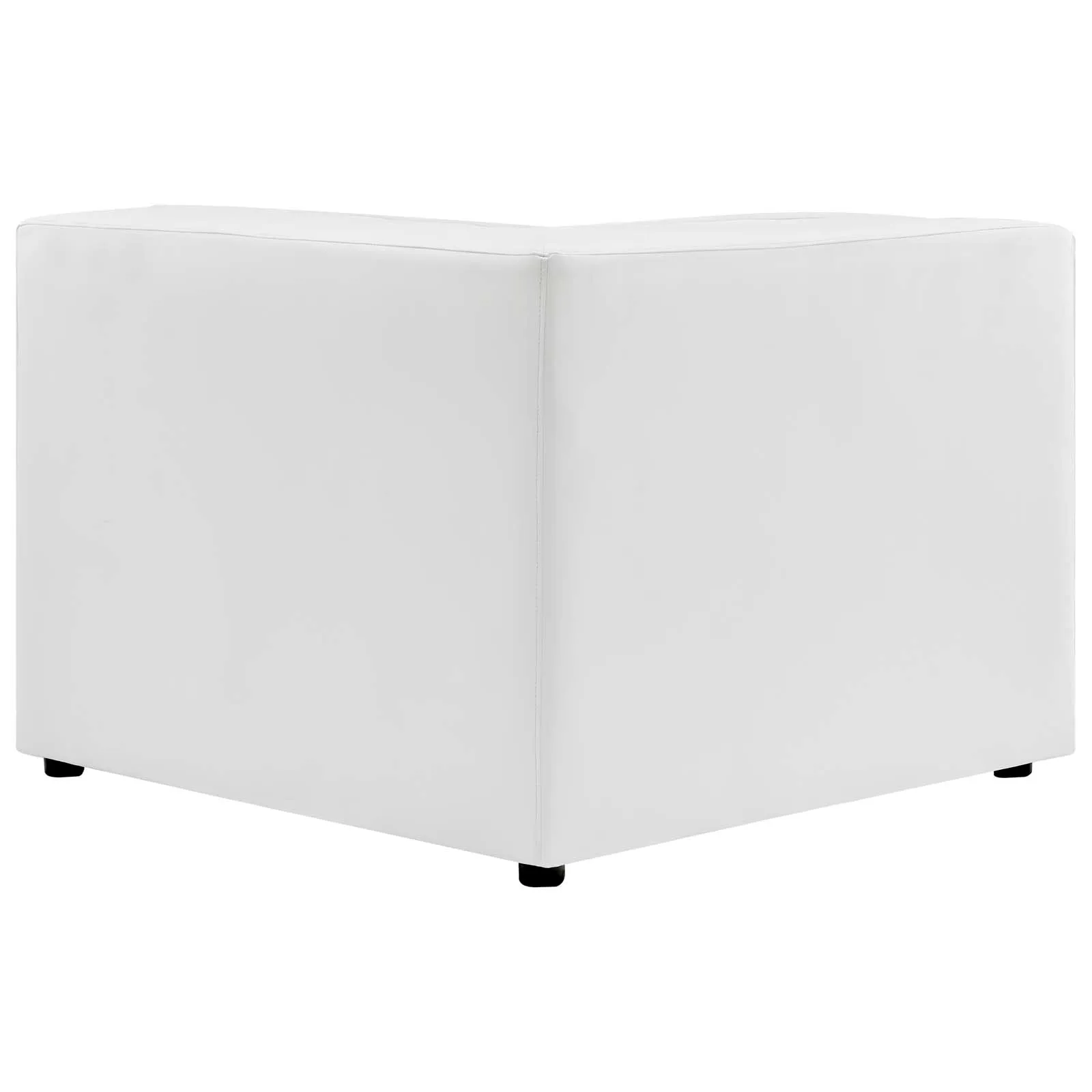 Mingle Vegan Leather 7-Piece Sectional Sofa White EEI-4797-WHI