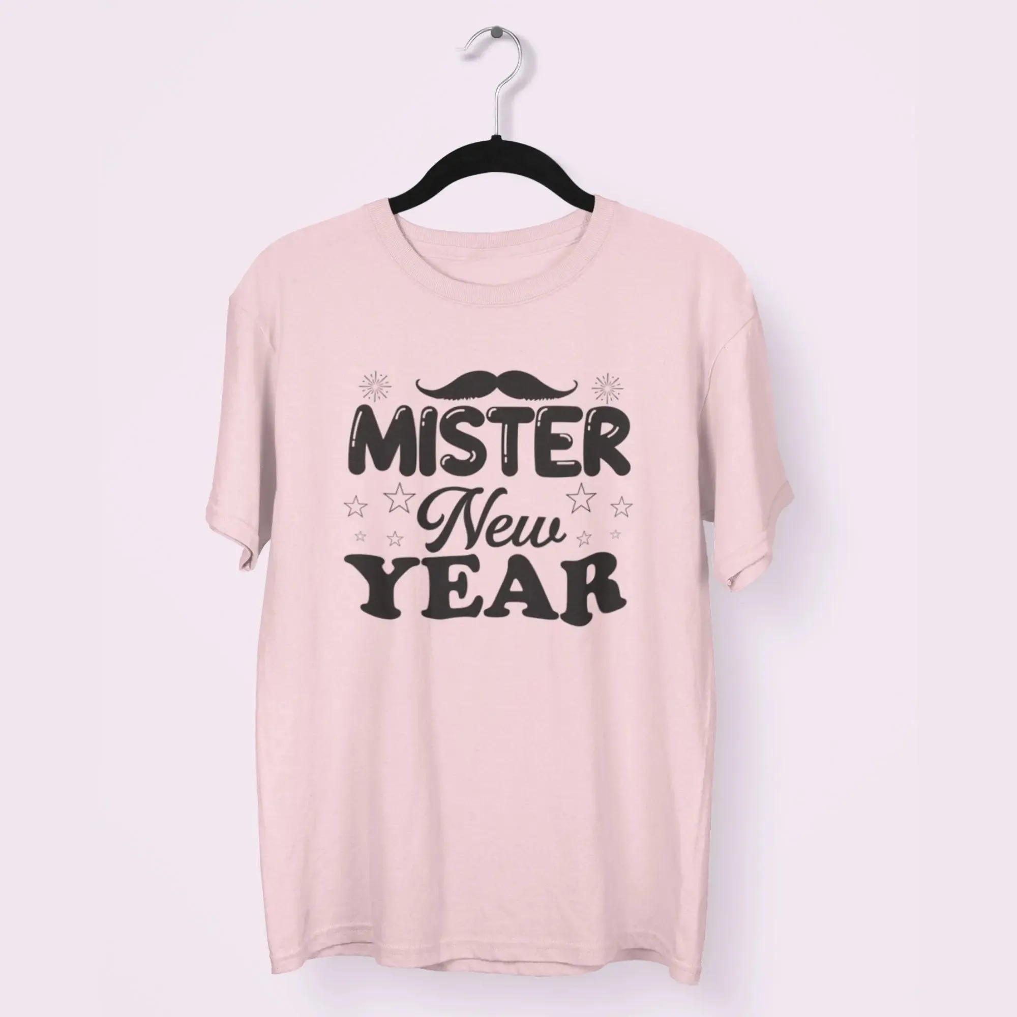 Mister New Year Round Neck Half Sleeve Classic T-Shirt