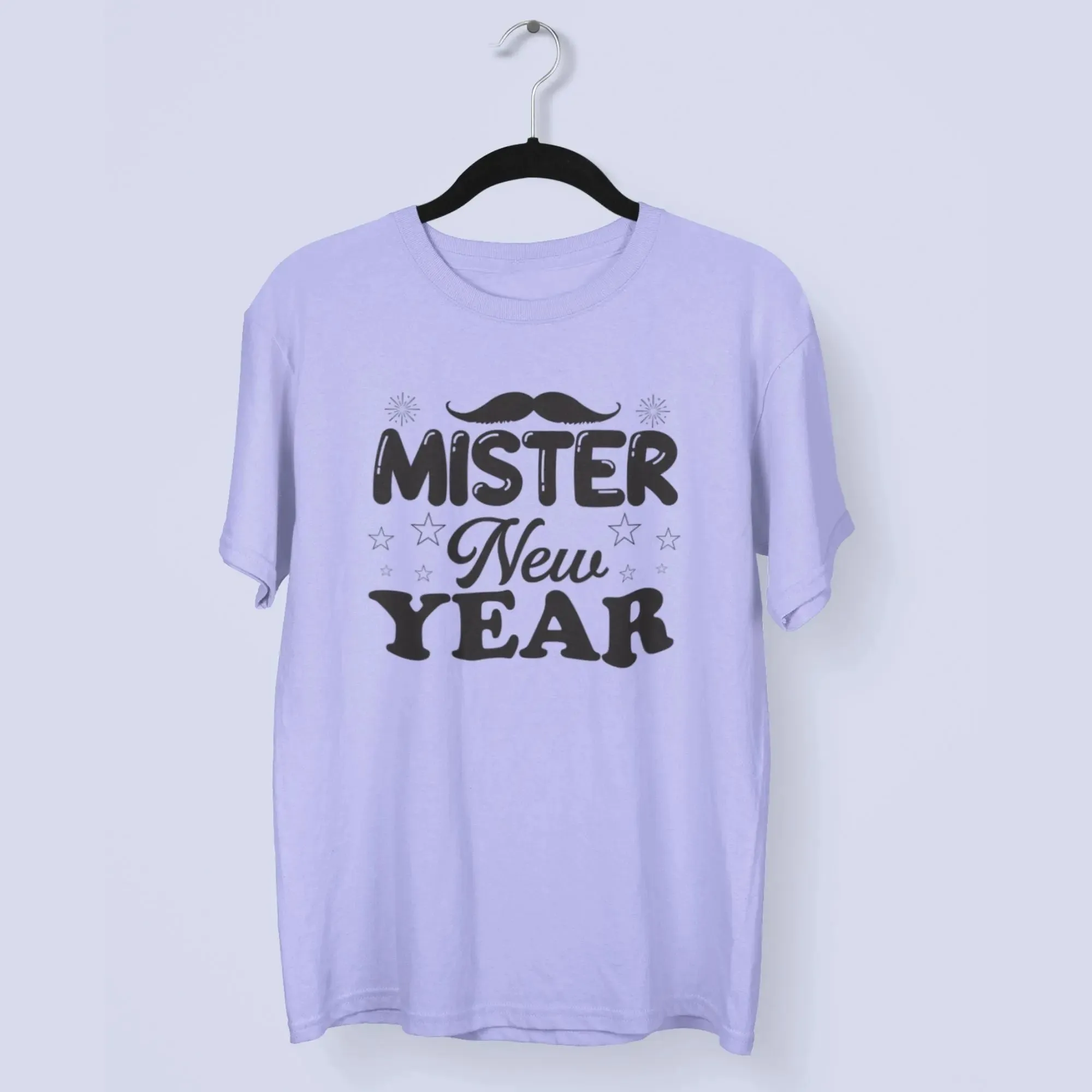Mister New Year Round Neck Half Sleeve Classic T-Shirt