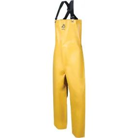 Neo-Slick Chemical & Acid Resistant Rain Pants, 2X-Large, Neoprene, Yellow