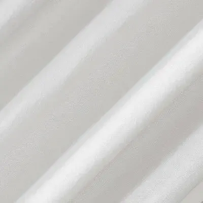 New - 96"x50" Renato Linen Blend Light Filtering Back Tab Curtain Panel White - Scott Living