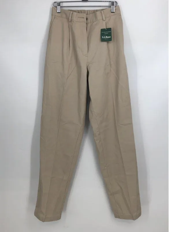 NWT L.L. Bean Chino Pants - Size 4/M Lot Of 3