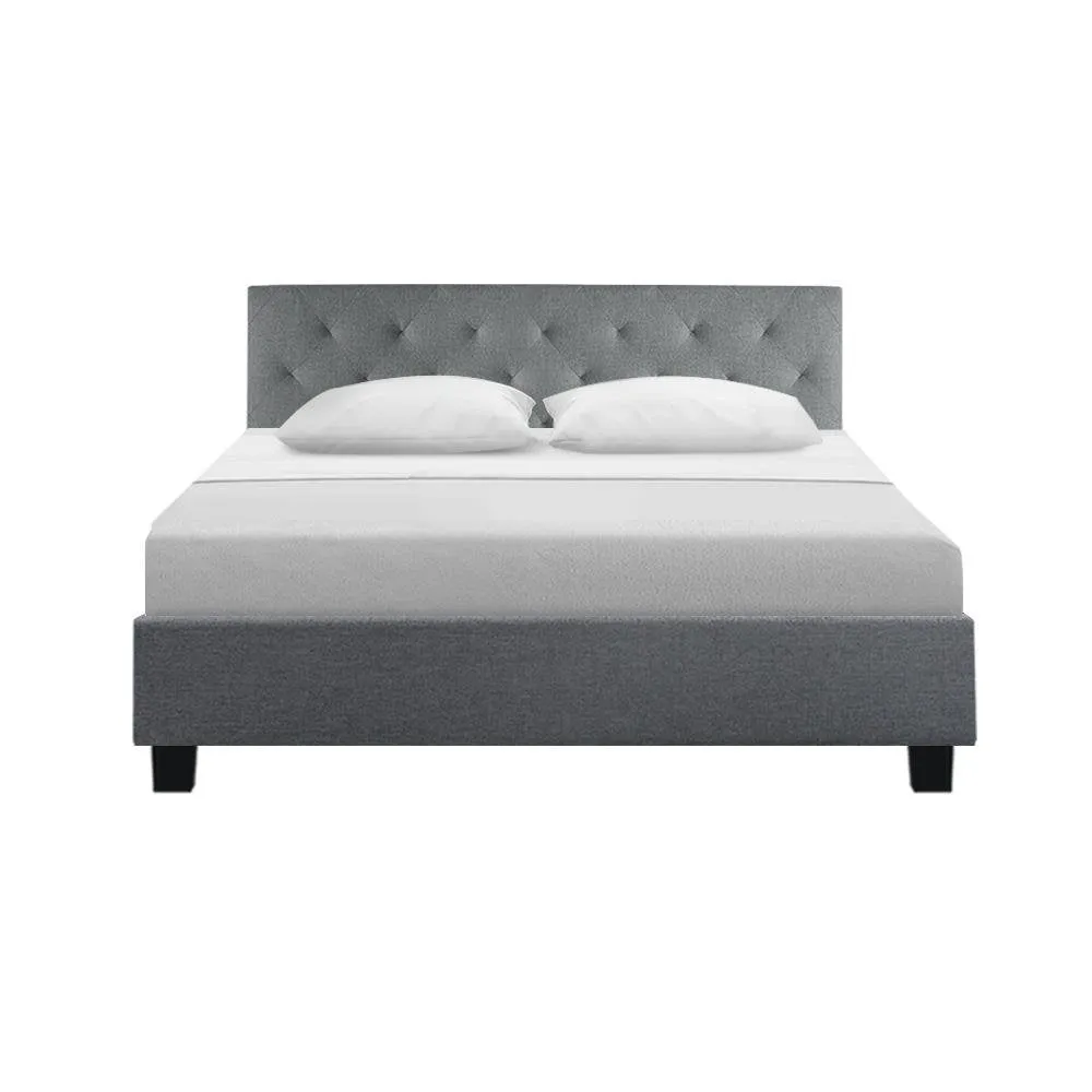 Preston Queen Bed Frame Grey
