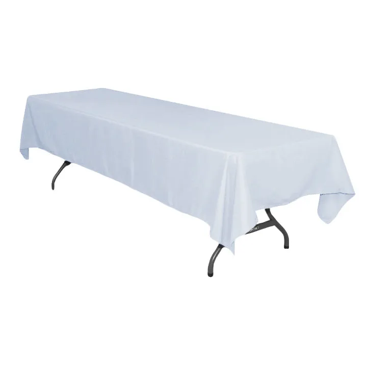 Rectangular Polyester Tablecloth 60"x126" - Dusty Blue