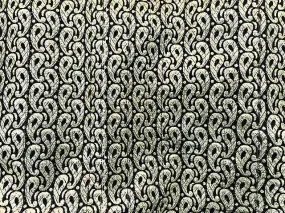 Small Paisley - Brocade Fabric