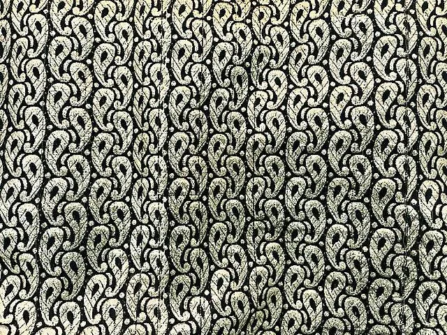 Small Paisley - Brocade Fabric