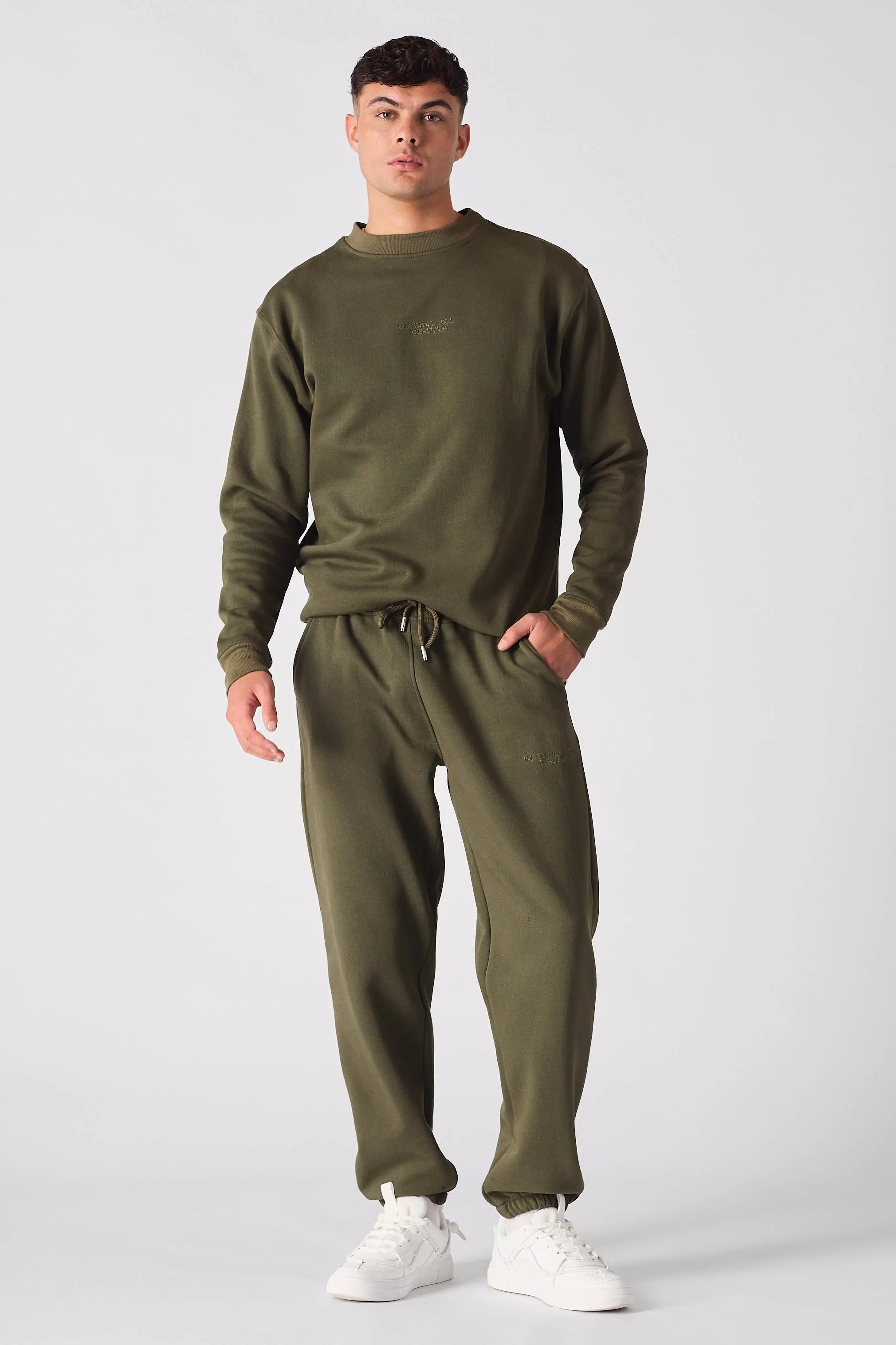 STRAIGHT LEG JOGGER - GREEN