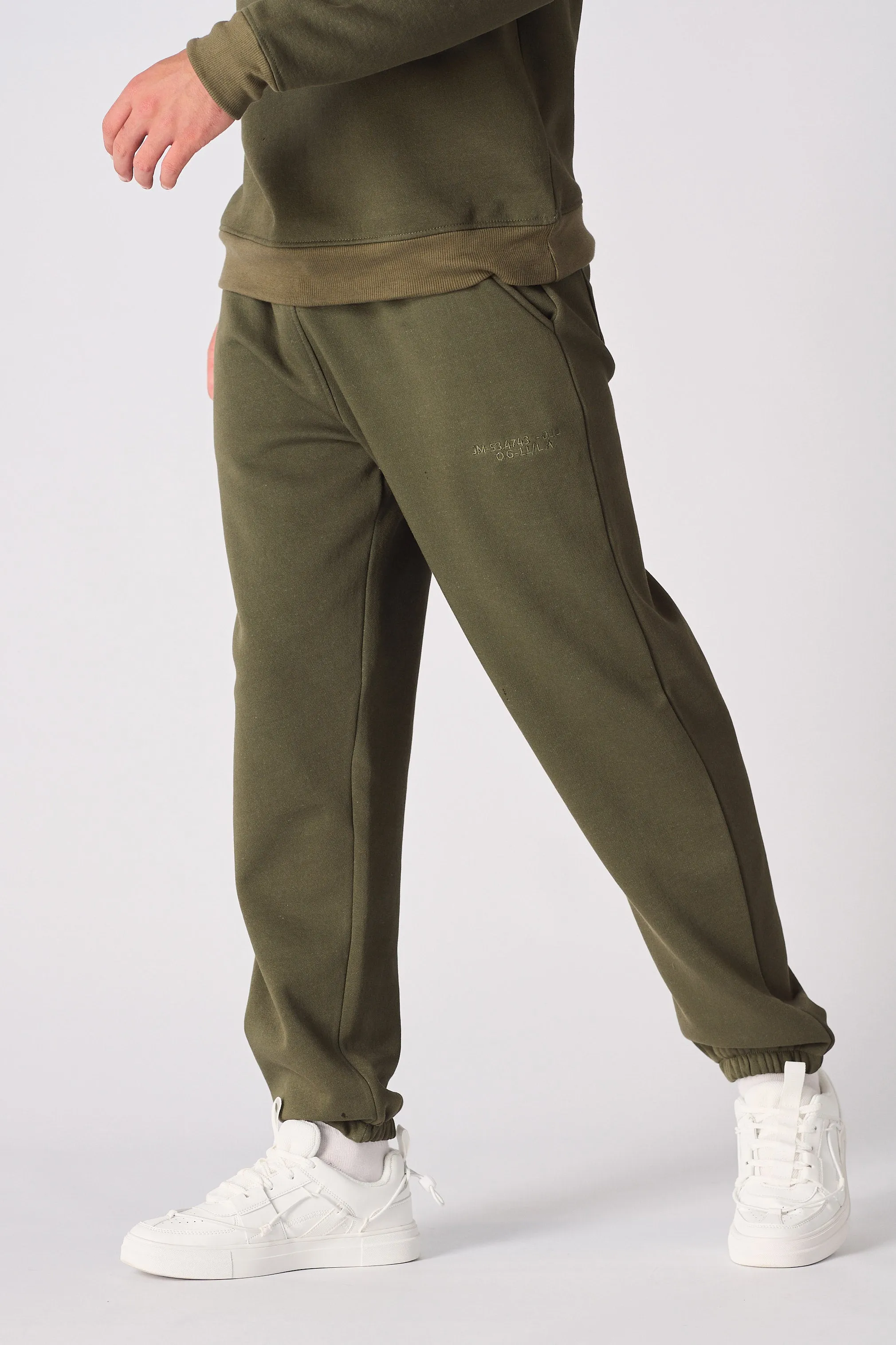 STRAIGHT LEG JOGGER - GREEN