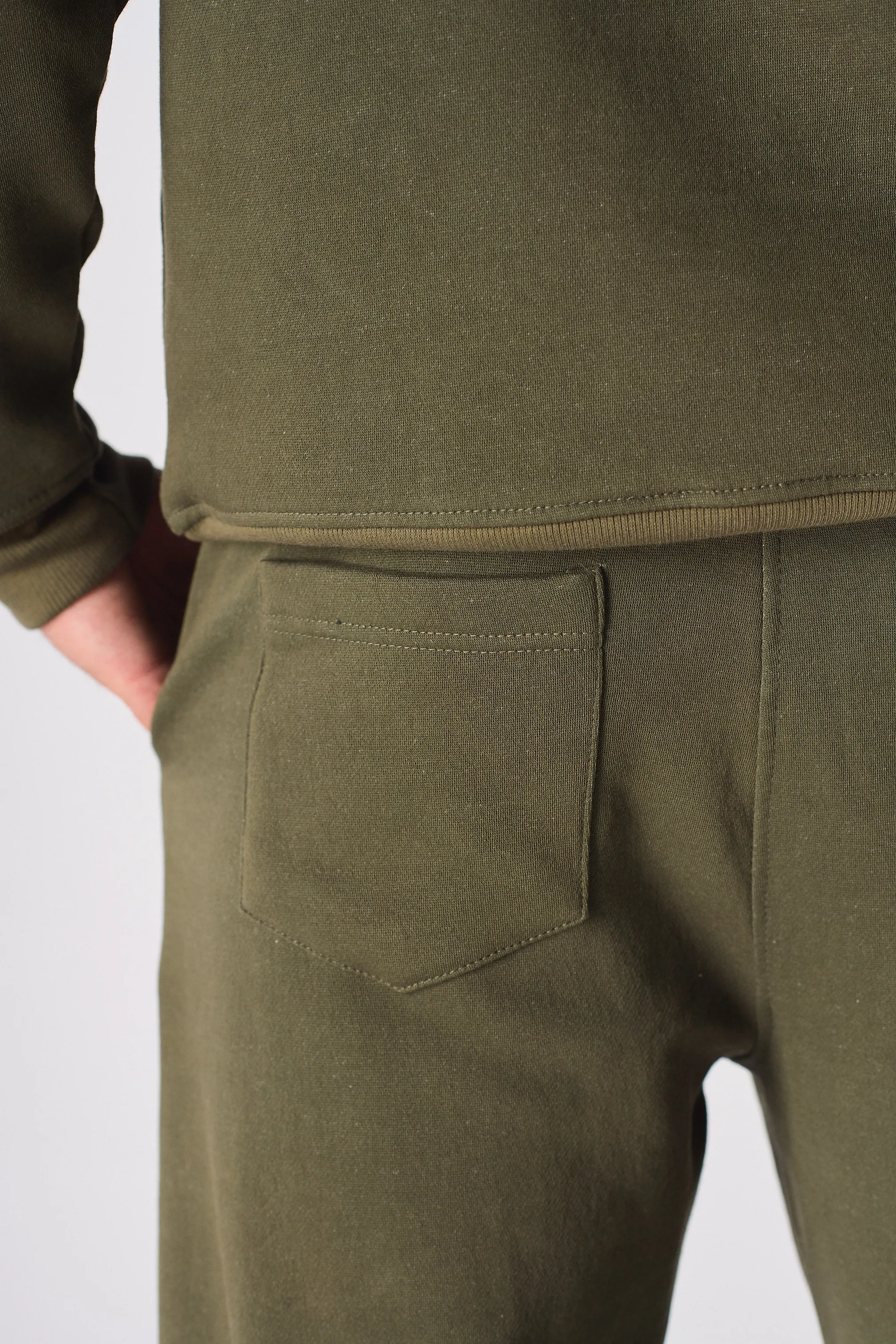 STRAIGHT LEG JOGGER - GREEN