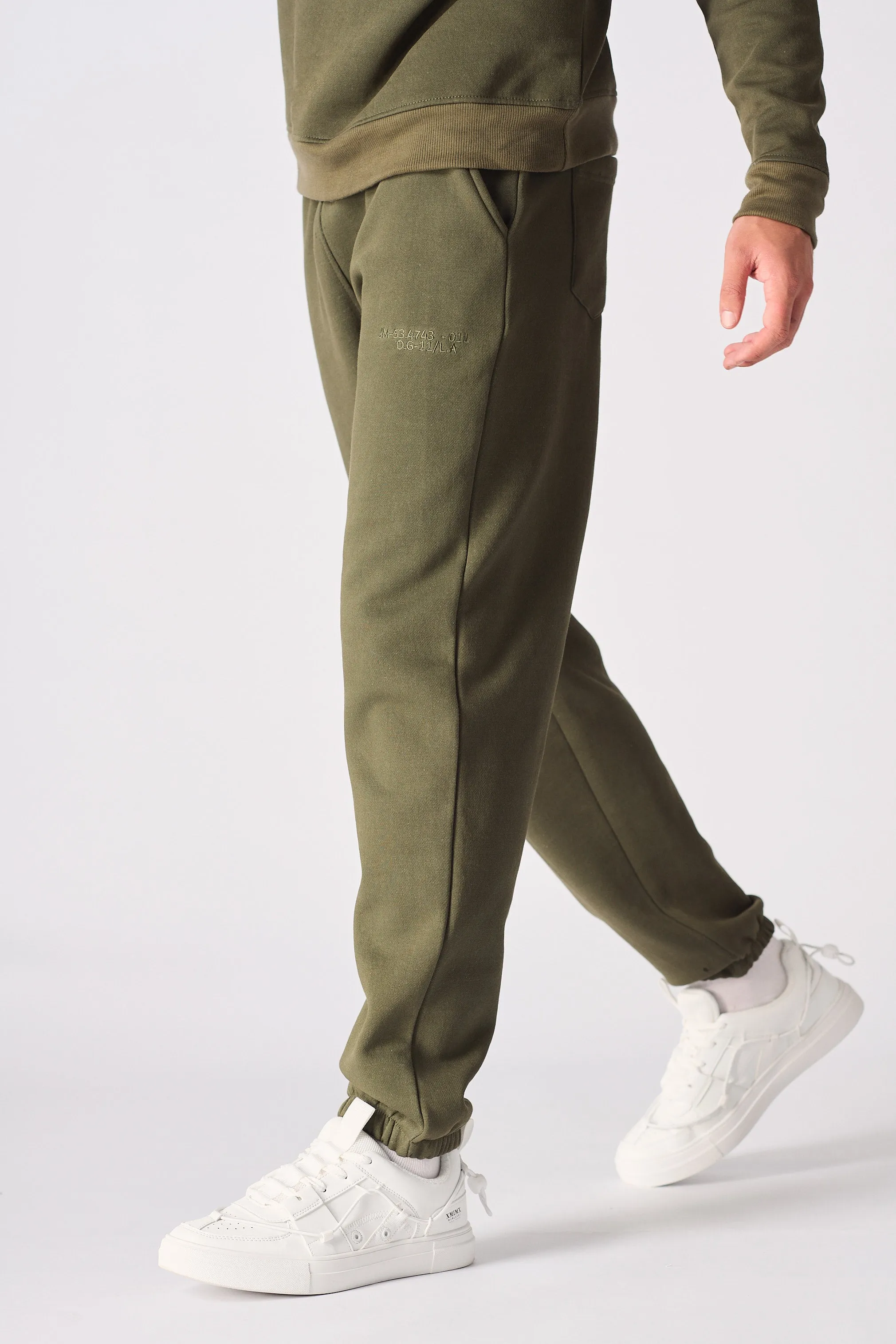 STRAIGHT LEG JOGGER - GREEN