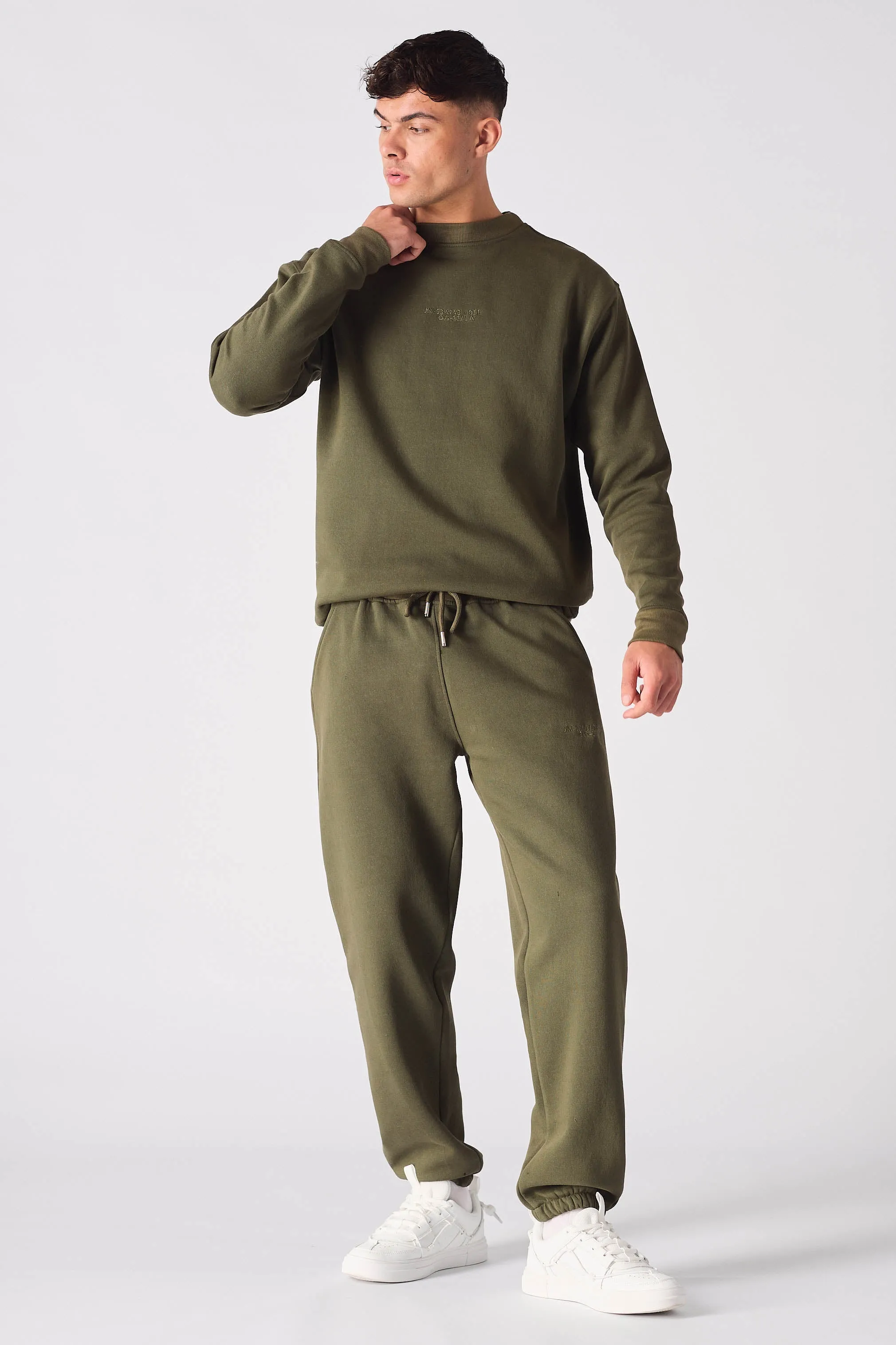 STRAIGHT LEG JOGGER - GREEN