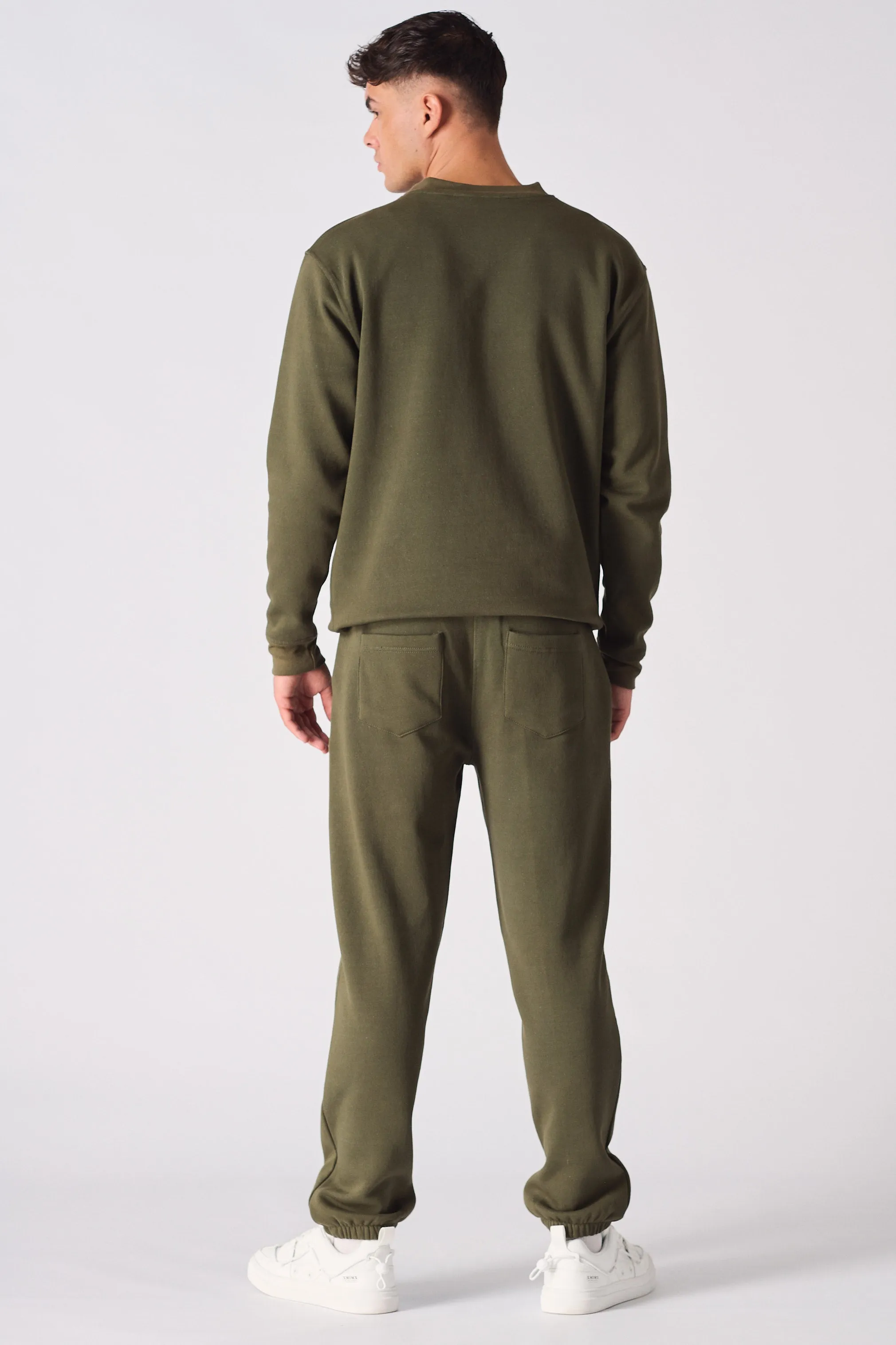 STRAIGHT LEG JOGGER - GREEN