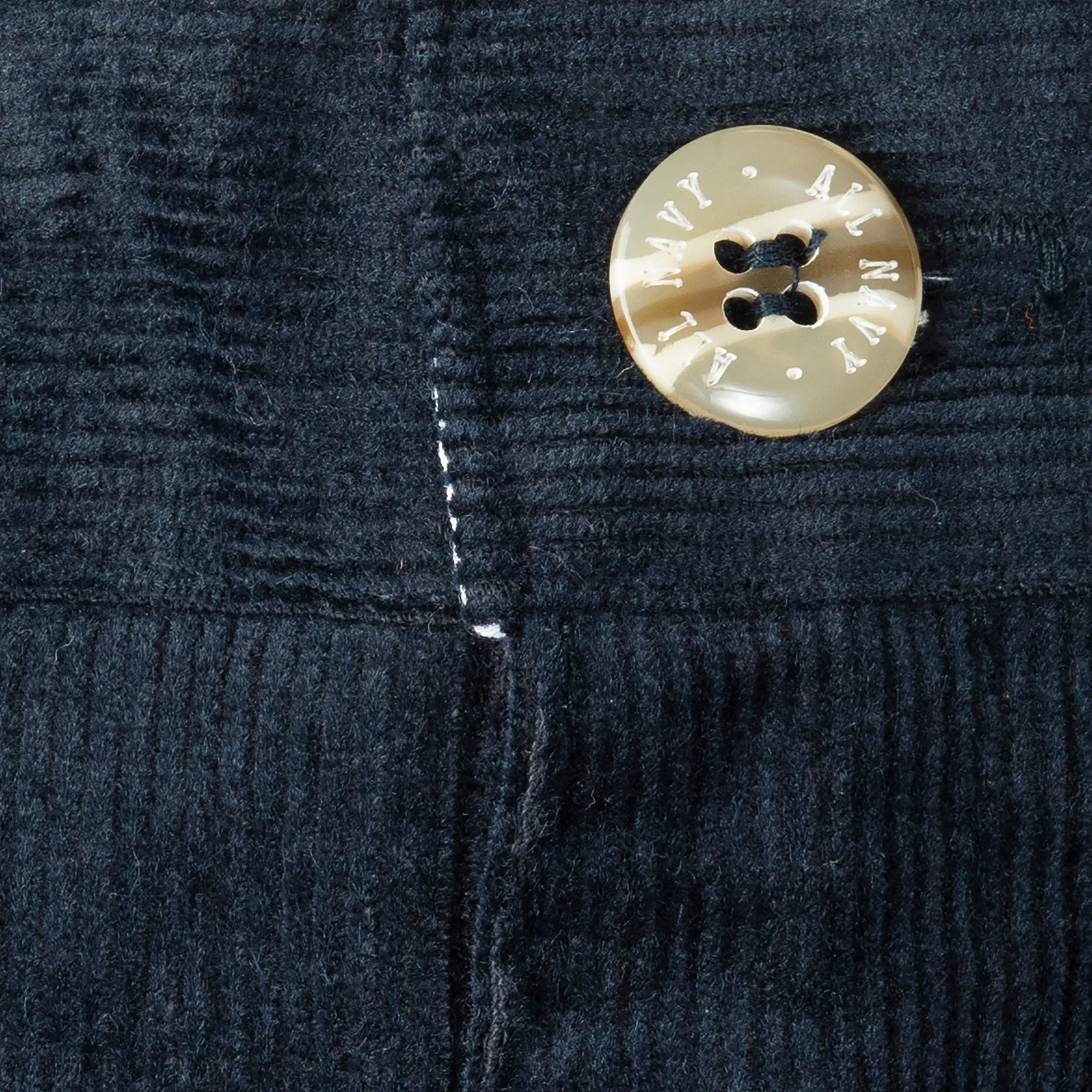 Teal Regular Fit Corduroy Pants