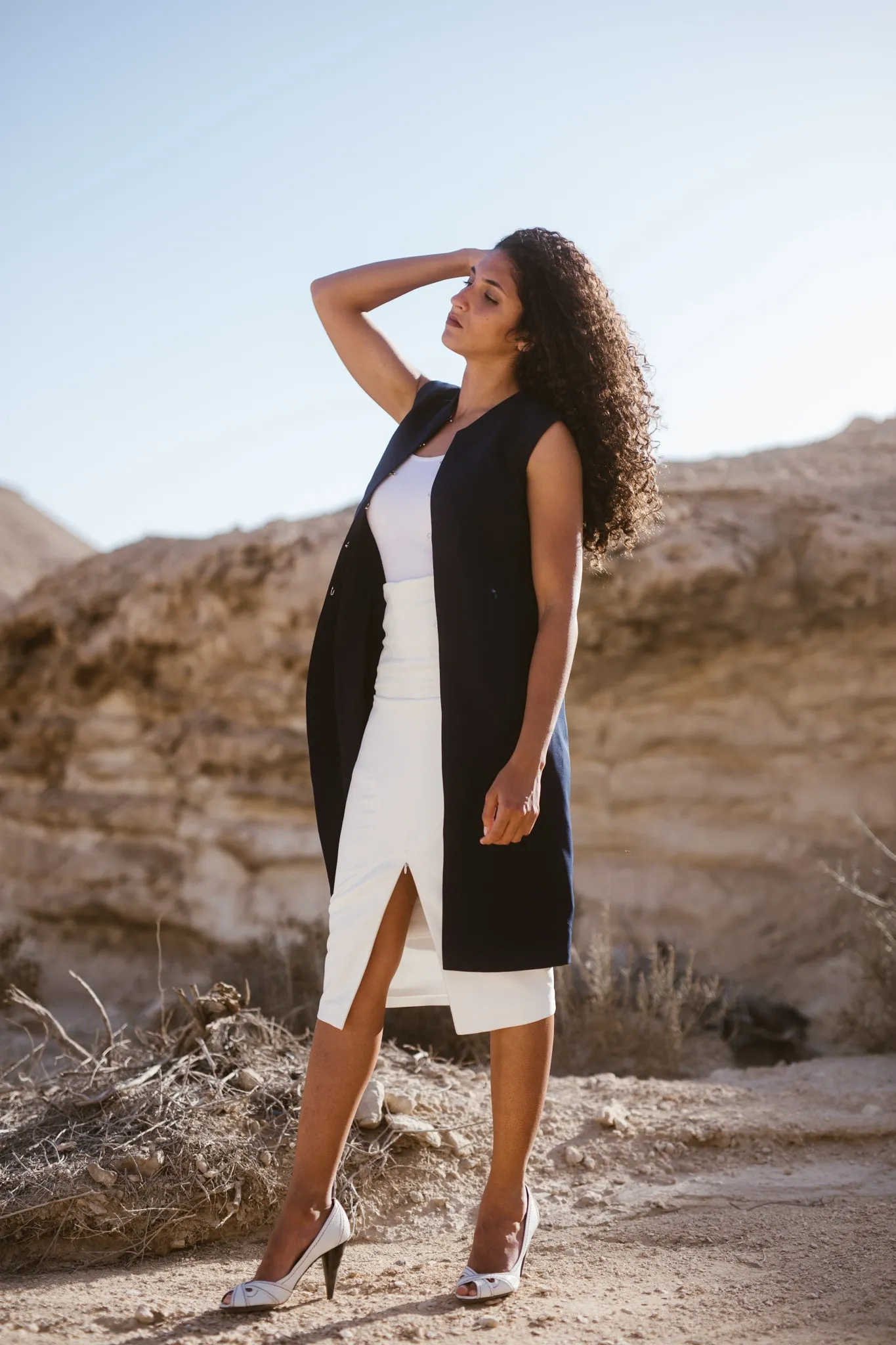 The Arabesque Pencil Skirt