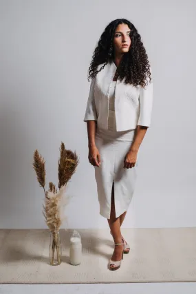 The Arabesque Pencil Skirt