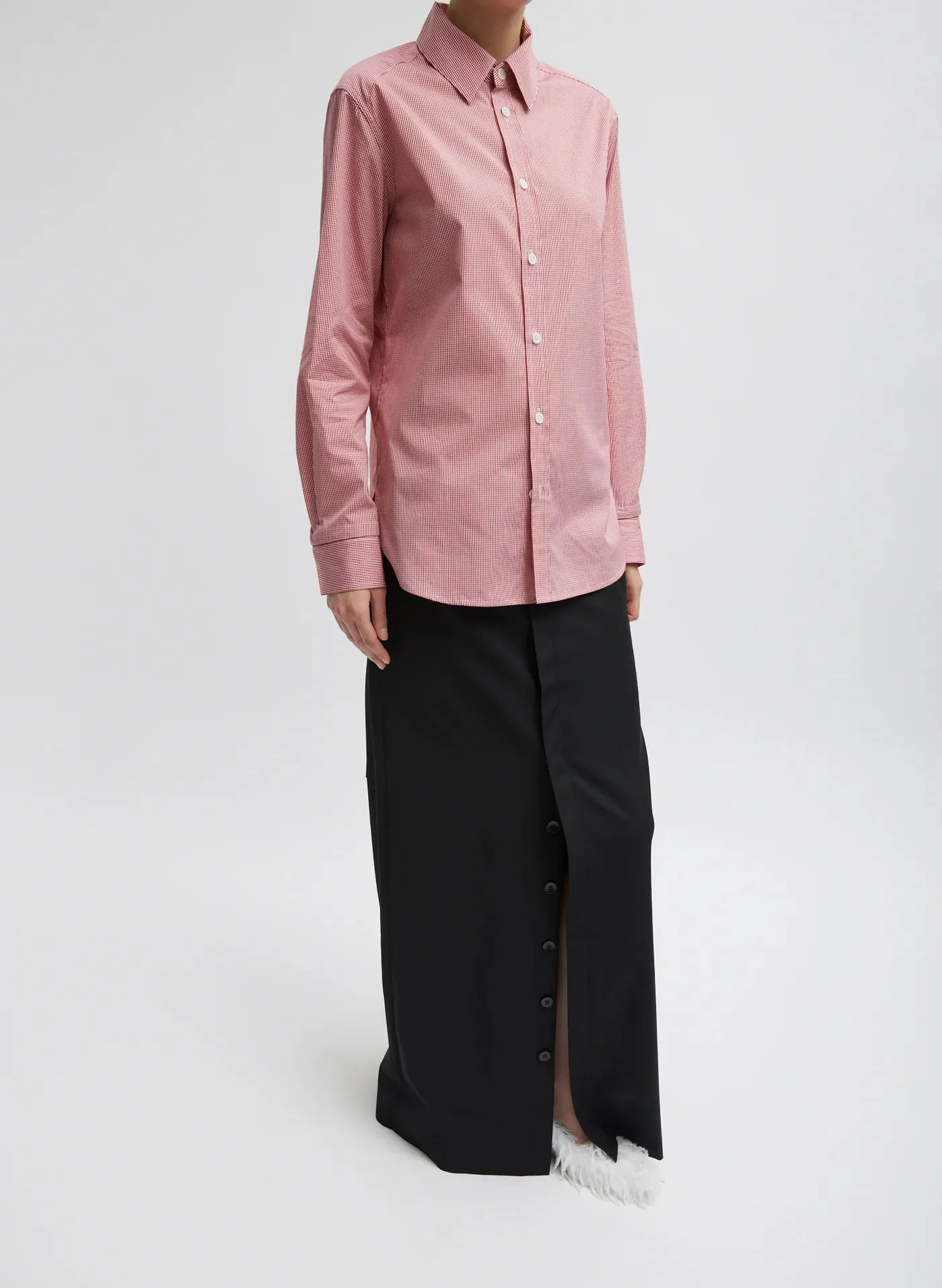 Tropical Wool Convertible Overall Skirt