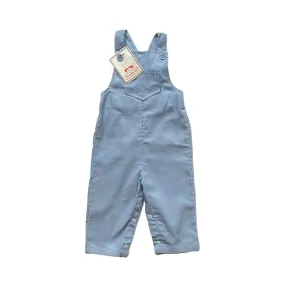 vintage blue corduroy overalls