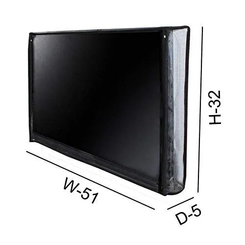 Wings Star Transparent Led tv Cover for iFFALCON 139 cm (55 inches) 4K Ultra HD Certified Android Smart LED TV 55U61 (Black) (2021 Model)