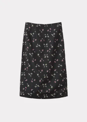 WOMAN PENCIL SKIRT - BLACK