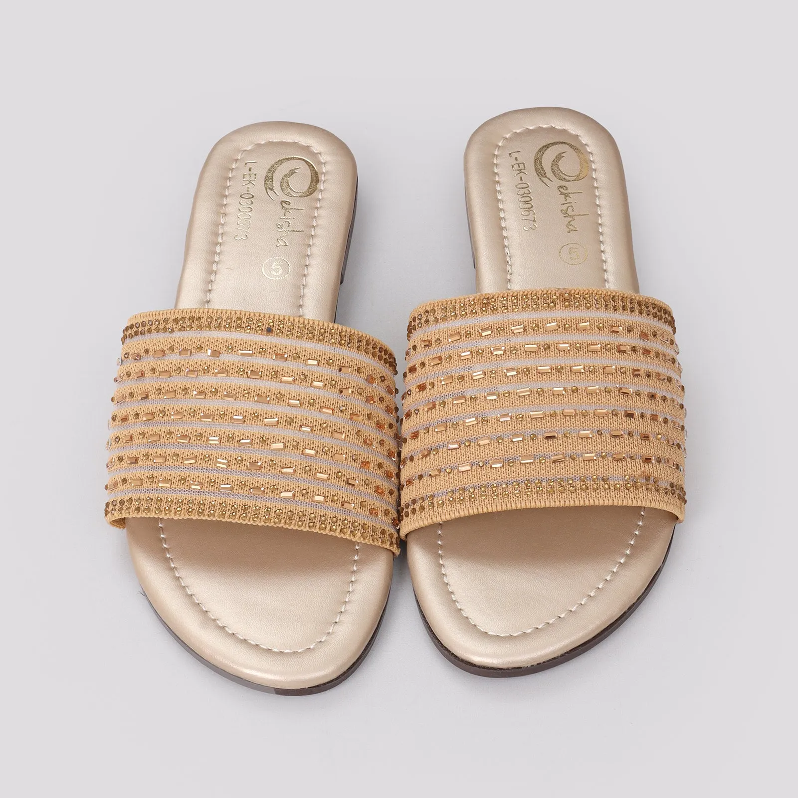 Women's Diamante Flats