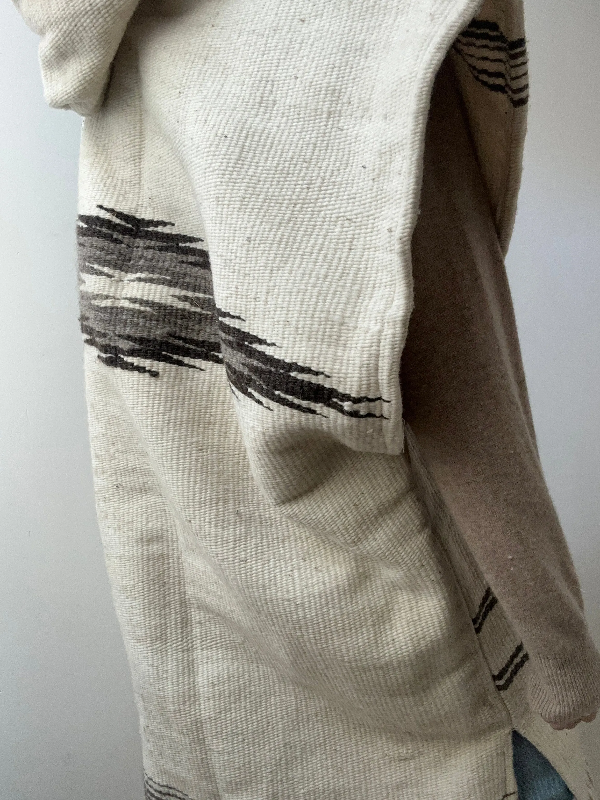 Wool Mexican Poncho