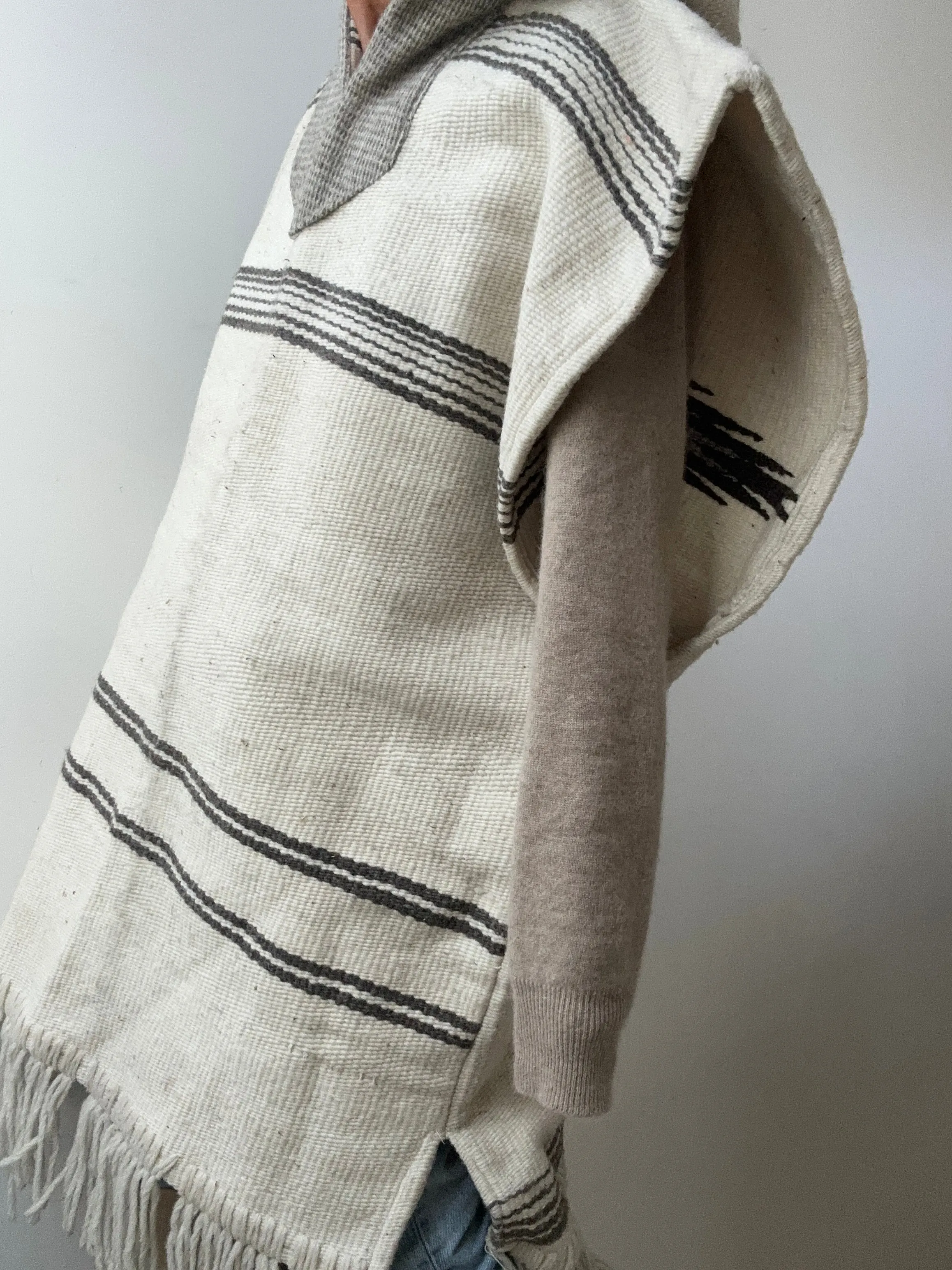 Wool Mexican Poncho