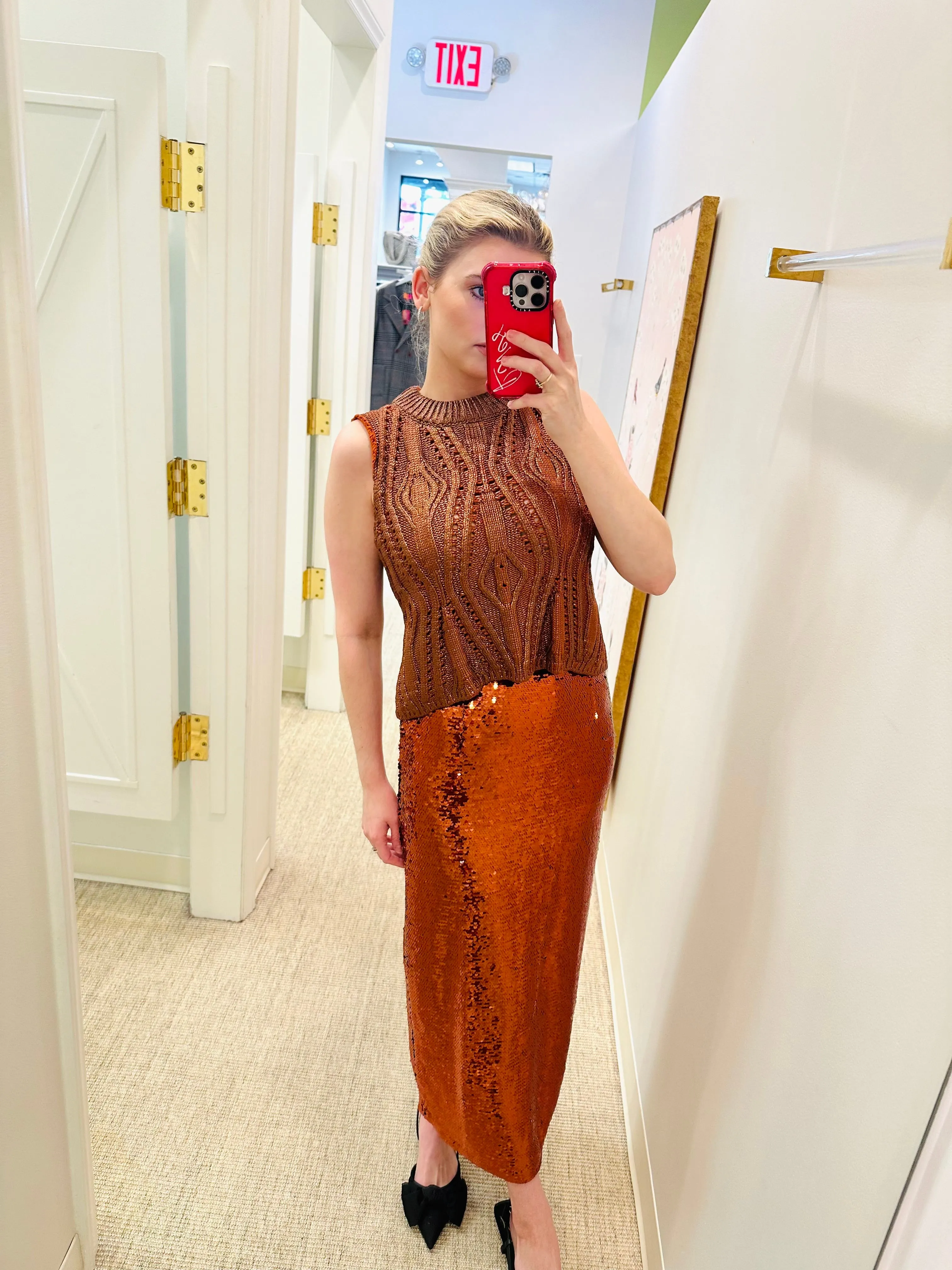 Wray Skirt | Cinnamon