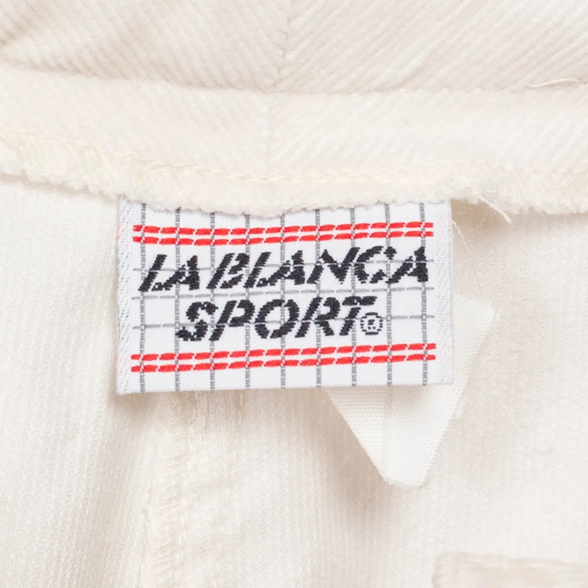 XS 80s White Corduroy Capri Pants